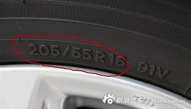 汽车轮胎上的字母和数字代表什么 你都知道吗