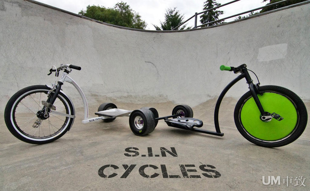 漂移如此简单+三轮自行车下山漂移运动