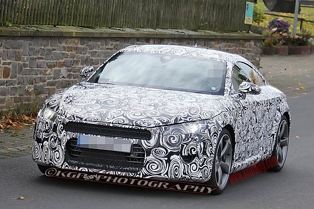 2015款奥迪TT谍照首次曝光