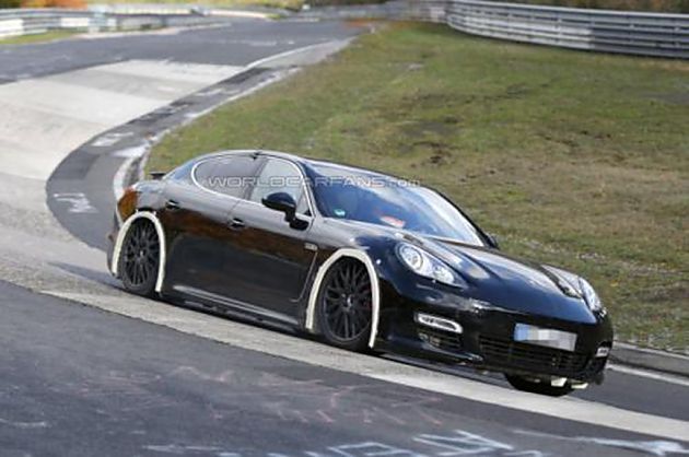 2016款保时捷Panamera谍照首次曝光