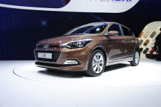 2015款现代i20巴黎车展实拍