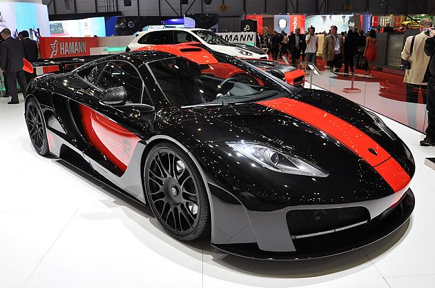 黑武士 MP4-12C memoR 亮相日内瓦