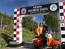 强悍的踏板Vespa-意大利韦士柏