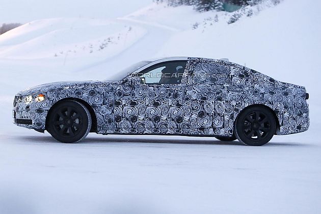 风格有变 2015宝马7系雪地测试曝光