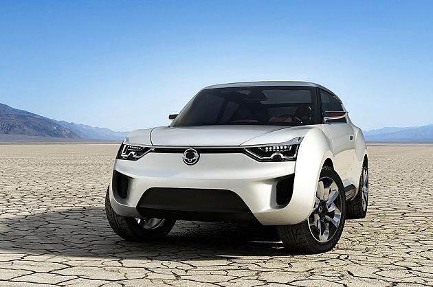 双龙XIV-2敞篷跨界概念车 现身日内瓦