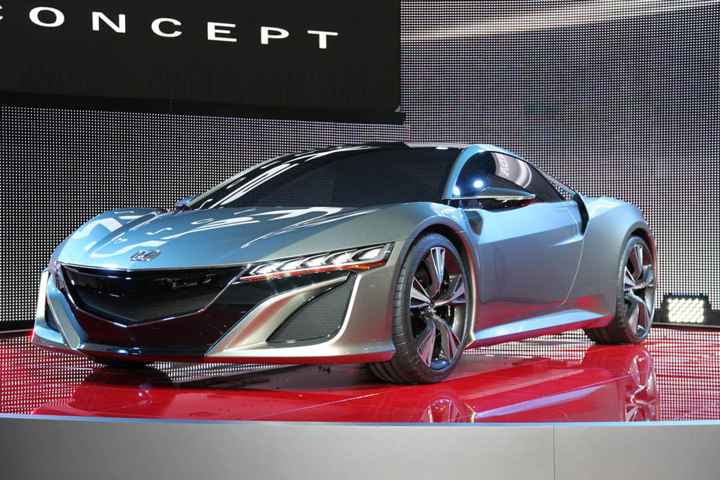 日内瓦车展实拍讴歌NSX概念车图集