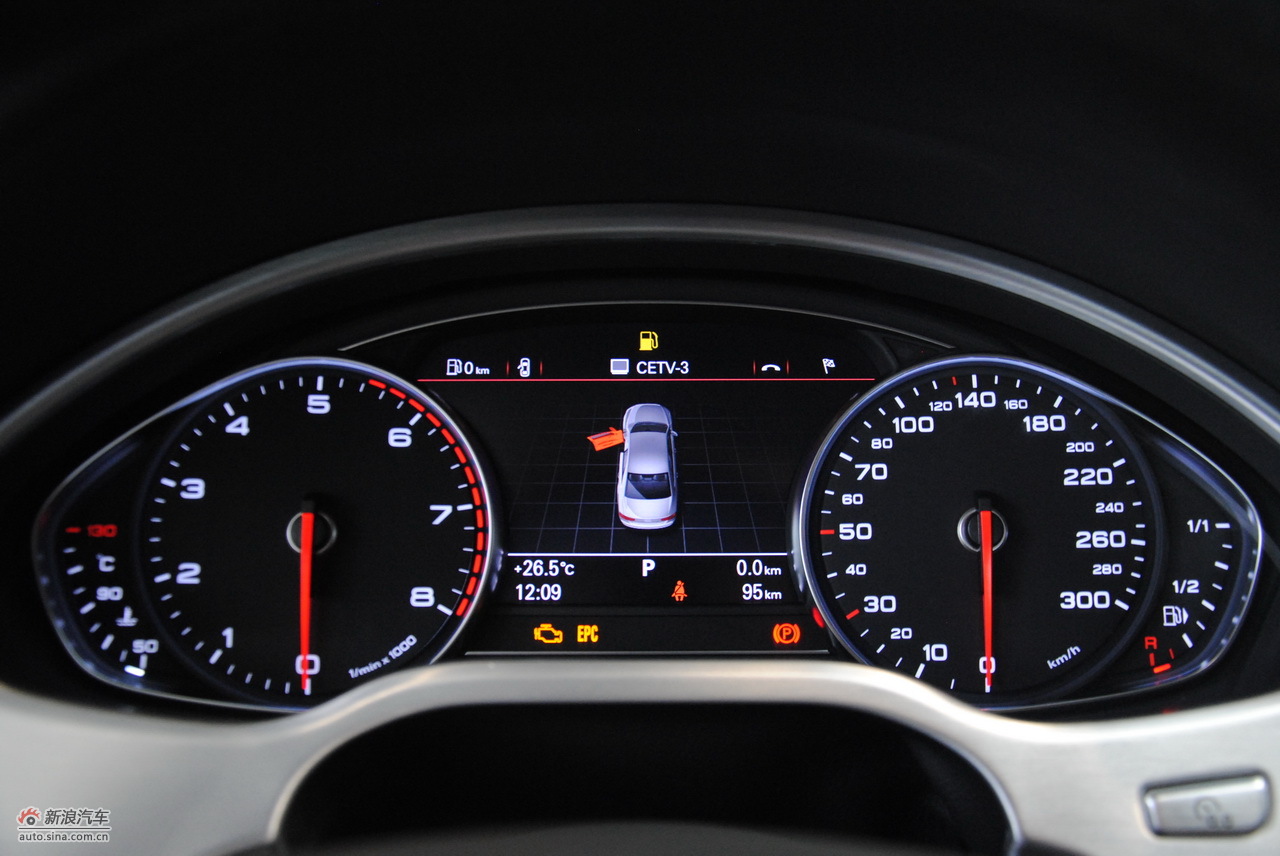 奥迪a8l内饰功能图片