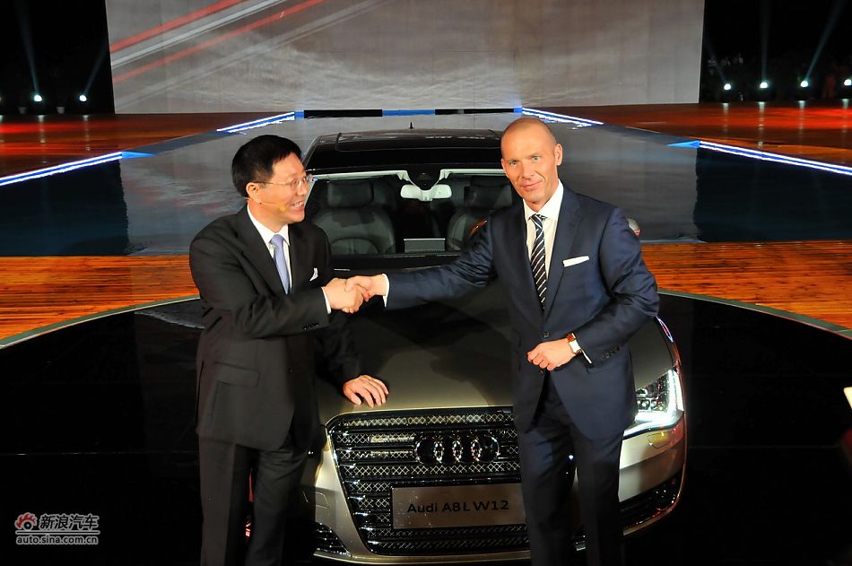 2011款奥迪a8l w12上市发布会_奥迪a8l活动图