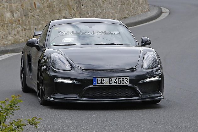 保时捷CaymanGT4谍照首曝 未来三年上市