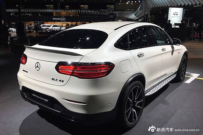 amg glc 43 coupe巴黎车展发布