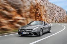 一抹清新 2017奔驰SLC