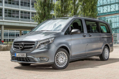 奔驰全新威霆官图发布 采用奔驰最新设计