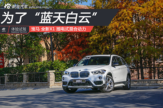 宝马X1  雪山白