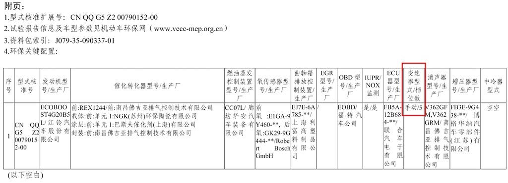 江铃福特途睿欧