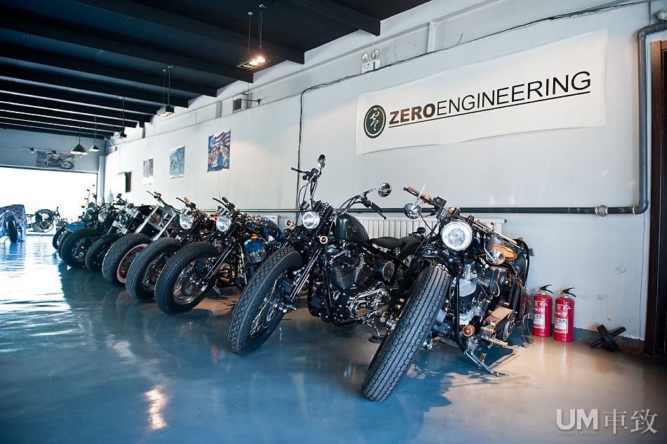 探访摩托车手工定制品牌零(Zero Engineering
