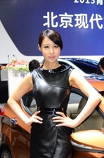 2013青岛国际车展模特高清图集