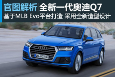 全新一代奥迪Q7官图解析