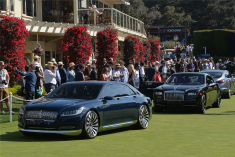 未来的样子 圆石滩概念车草坪