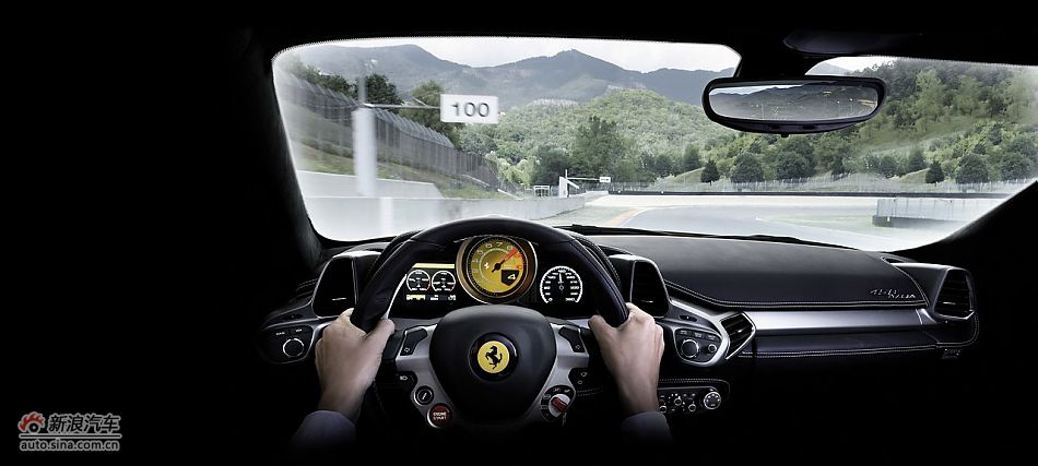 法拉利458ITALIA内饰及细节_458Italia官方图图