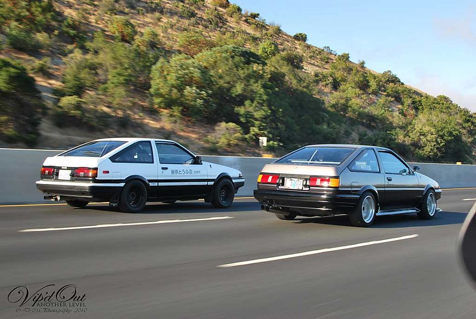 为漂移而生+丰田ae86