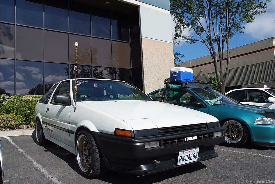 为漂移而生+丰田ae86