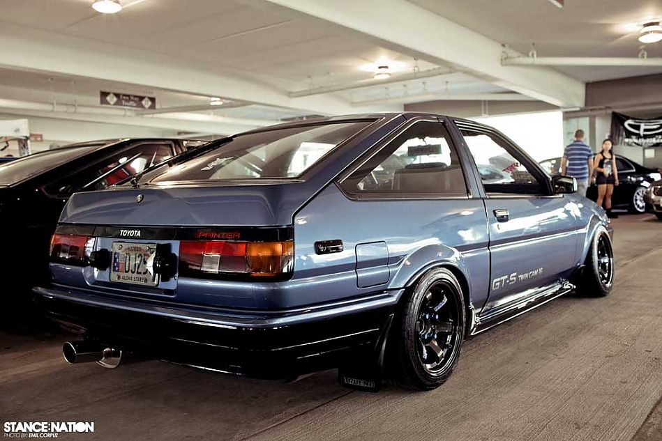 为漂移而生+丰田ae86