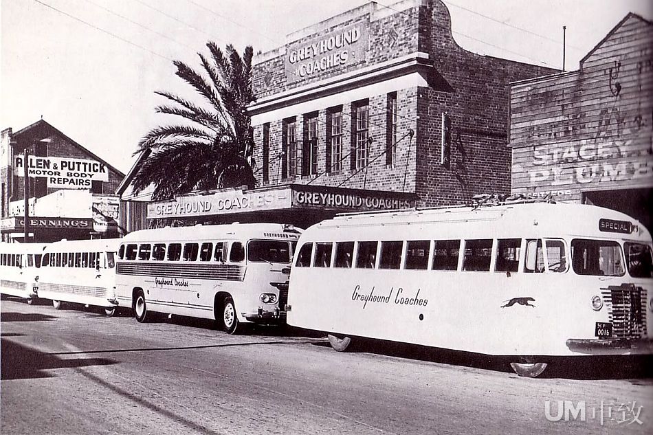 美国灰狗巴士线历史图集
