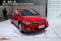 新浪汽车车展图解东风本田思铭