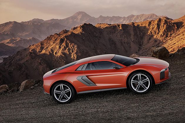 超跑也跨界 奥迪Nanuk Quattro概念车发布