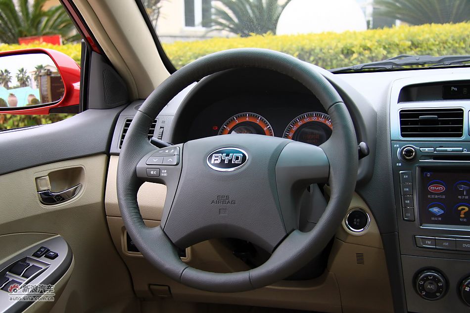 比亚迪L3内饰细节实拍图_比亚迪L3图片4609