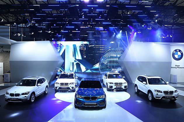 BMW Concept X4概念车上海车展世界首发
