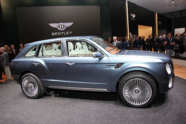 获大众集团绿灯 宾利SUV三年内上市