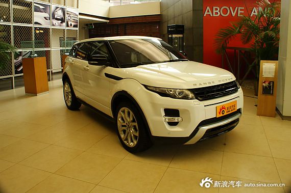 揽胜极光现金直降4.5万 现车销售