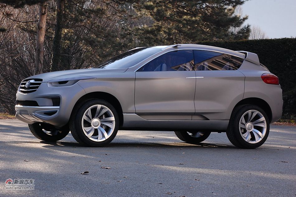 一汽奔腾首款suv概念车