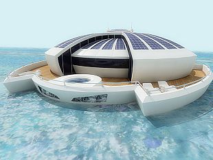 漂浮度假 太阳能豪华游艇概念问世