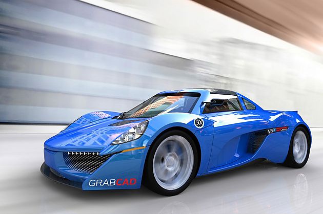 太疯狂 如果超跑外观由工程师来设计