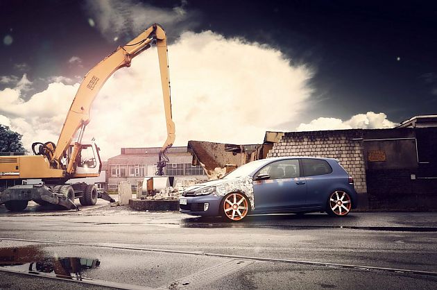 给经典添点彩 BBM改装高尔夫GTI