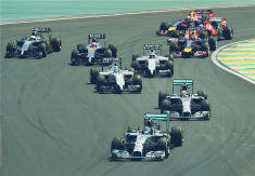 F1巴西大奖赛罗斯博格夺冠