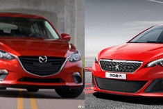 车型相对论之新马自达3对比新标致308