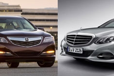 相对论 讴歌RLX对比新奔驰E级长轴版