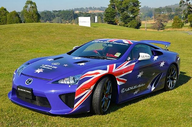 国旗涂装 LFA庆祝澳大利亚国庆日