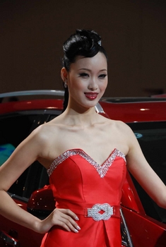 2011东莞车展美女车模