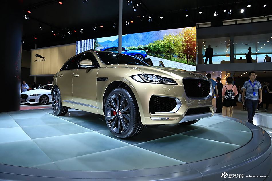 2015广州车展 实拍捷豹F-PACE