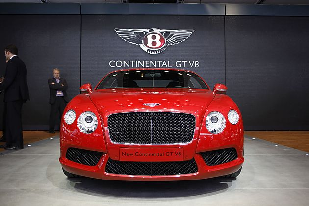 宾利欧陆GT V8亮相底特律车展