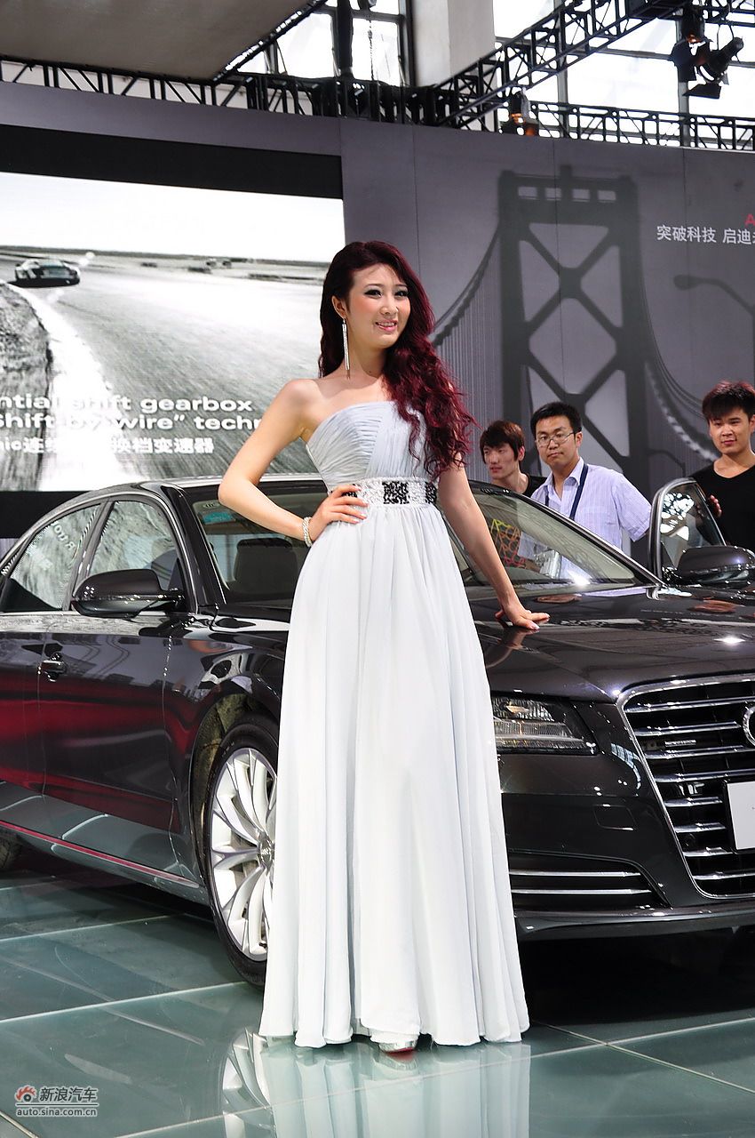 2011沈阳国际车展美女车模图片