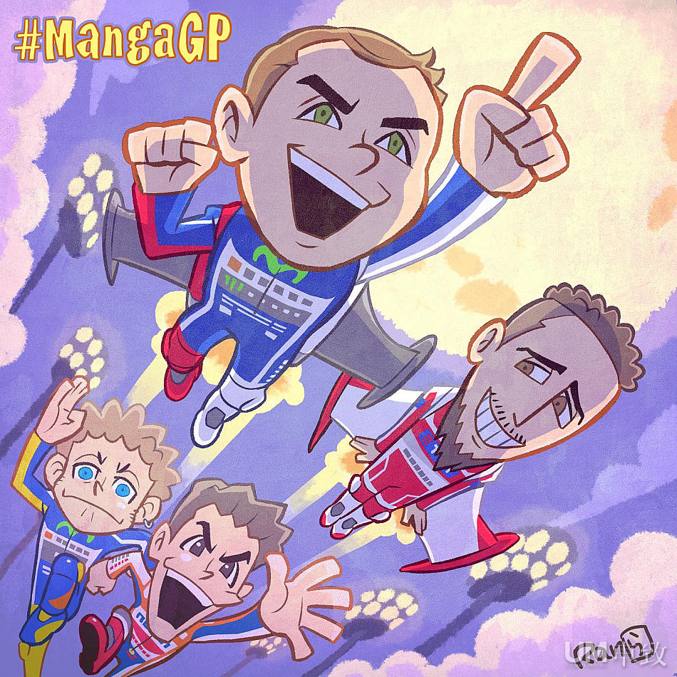 少女心 MotoGP车手漫画版