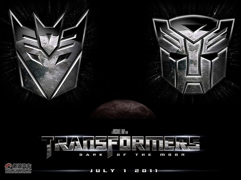 《变形金刚3:月黑之时》电影海报_6349482_汽