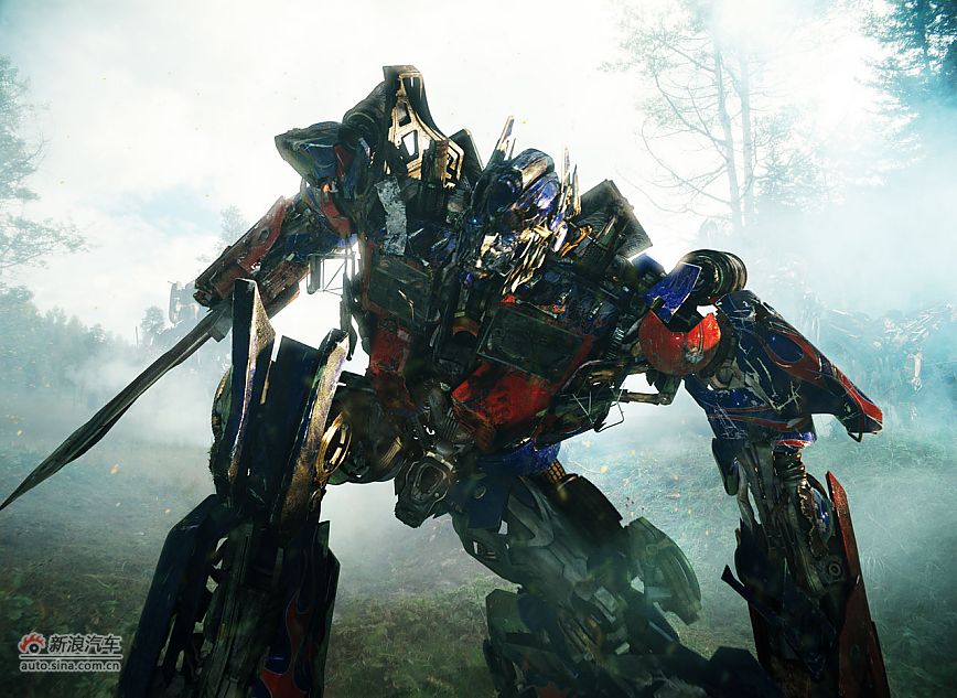 《变形金刚3:月黑之时》电影海报_6349485_汽