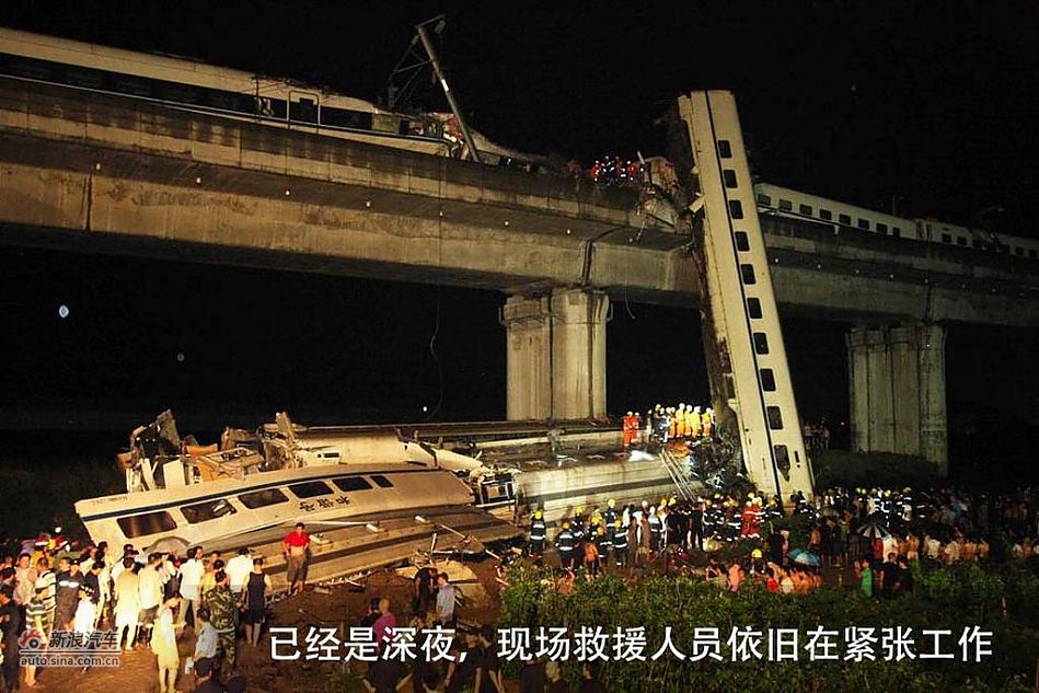 温州动车事故54人被追究责任