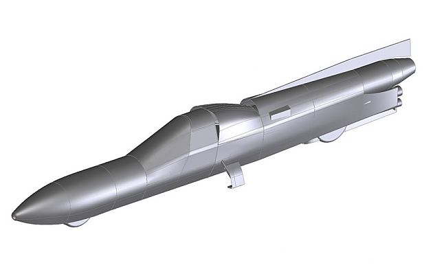 搭载飞机引擎 志在创造摩托车速度记录